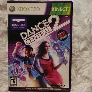 Microsoft XBox 360 Kinect Dance Central 2 Game With Instruction Booklet